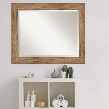 Signature Hardware Wulan Vanity Shelf Bathroom Accessory - Gray Wash