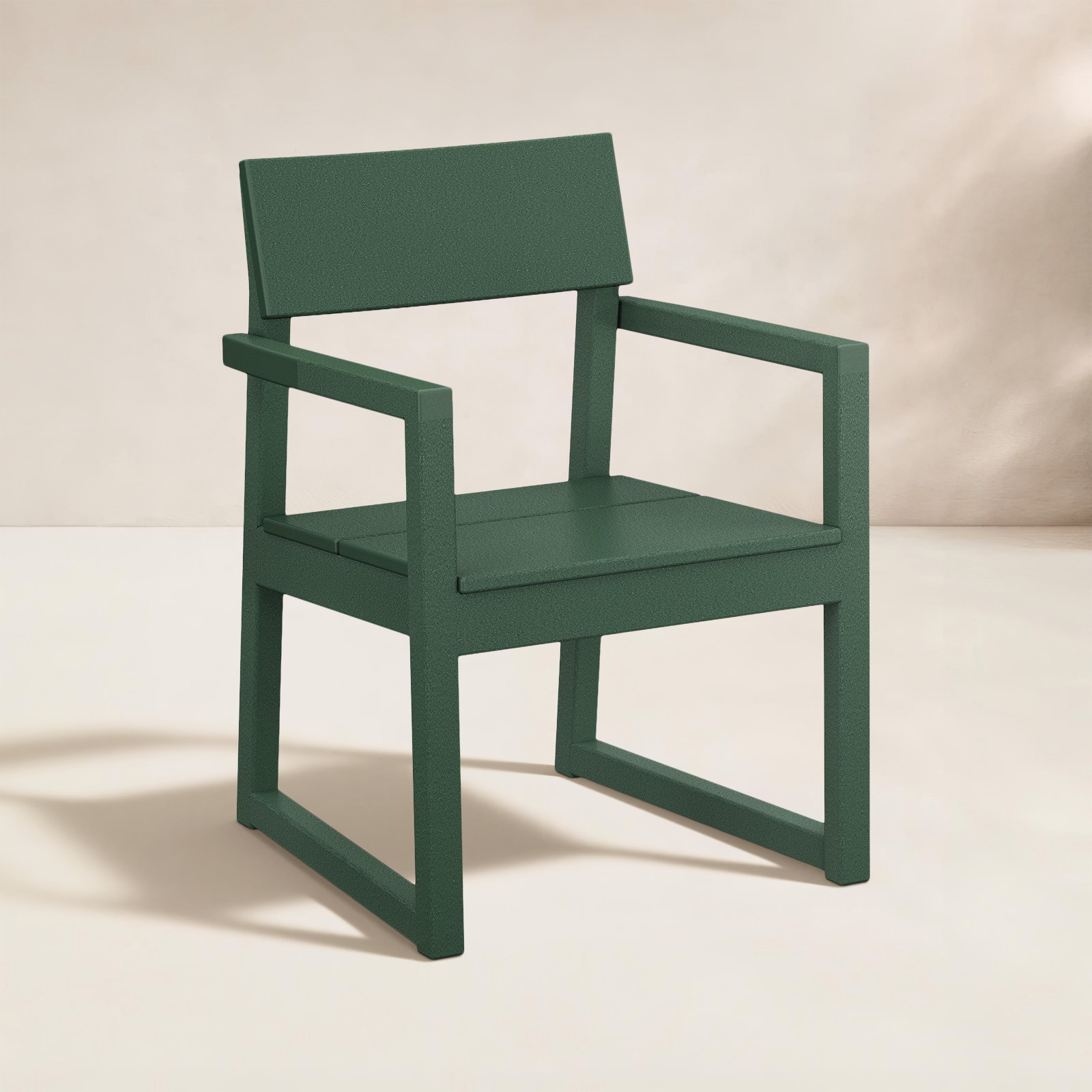 POLYWOOD® Edge Patio Armchair, Green