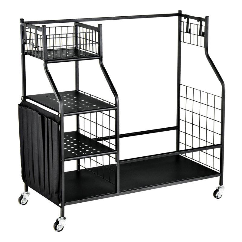 Metal Freestanding Sports Rack