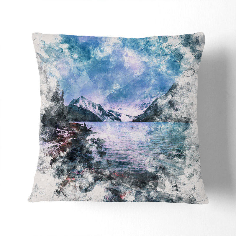 Square Cushion, 40cm H x 40cm W x 15cm D, Black