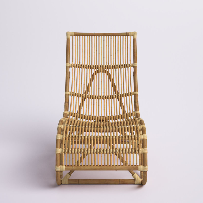Toomey Natural Rattan Lounge Chair