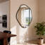 Miroir mural Asymmetric