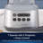Oster Pro Series XL 9 Cup Blender Kitchen System in Silver