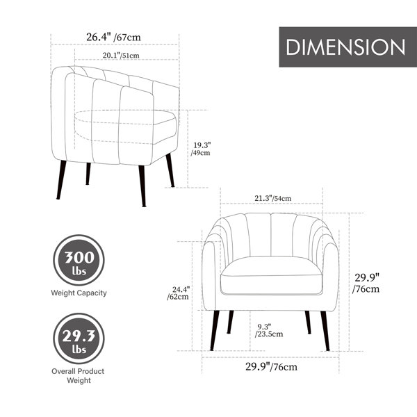 Dimensions du produit