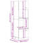 Vidaxl Microwave Lyon Artisan Kitchen Cabinet Set