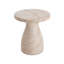 Table d'appoint en béton léger d'extérieur / d'intérieur Travertine