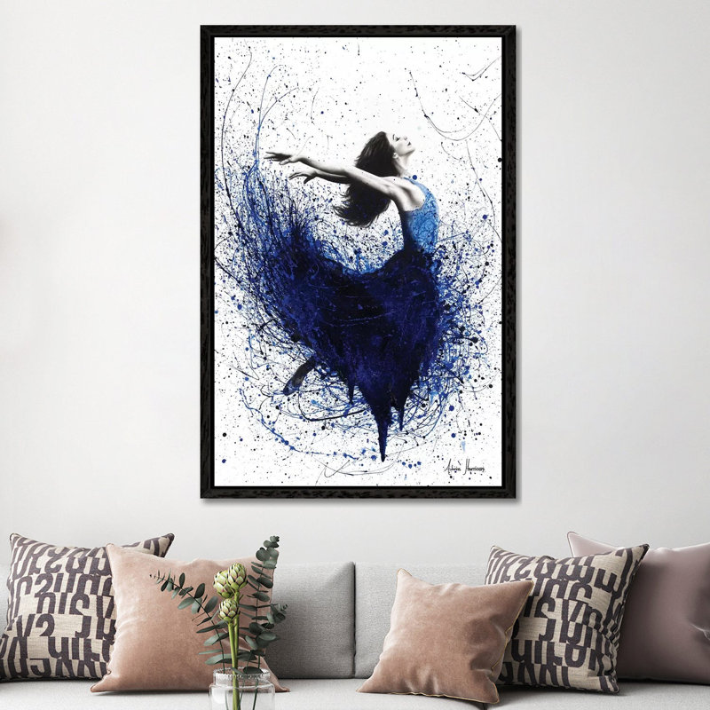 Deep Sea Dancer by Ashvin Harrison - Print on Canvas, Black Framed, 152.5 cm H x 101.5 cm W