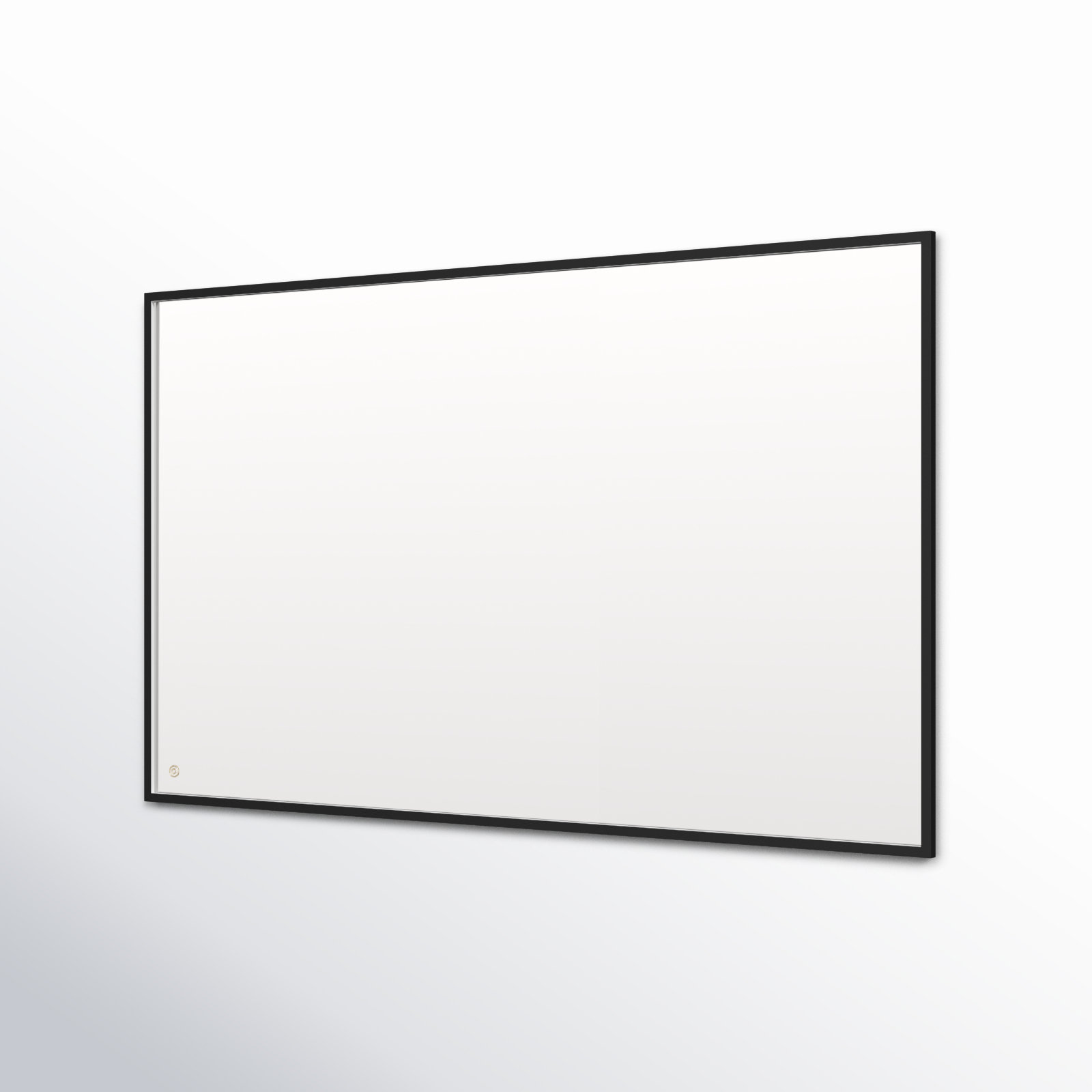 Piche Aluminium Mirror, 42" x 72", Black