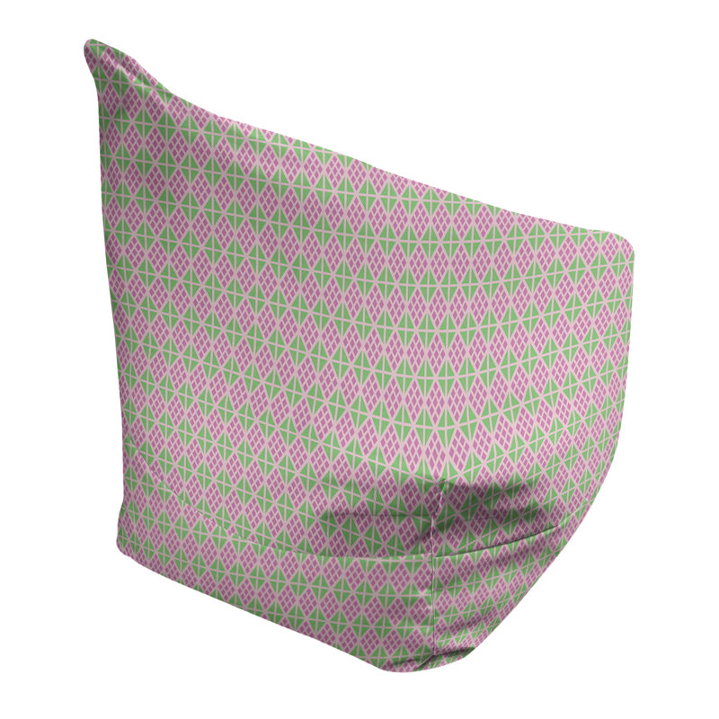 Fauteuil à billes standard & Leffel, H 120 po x L 2 po x P 60 po, Rose et pastel, Pas de bourre