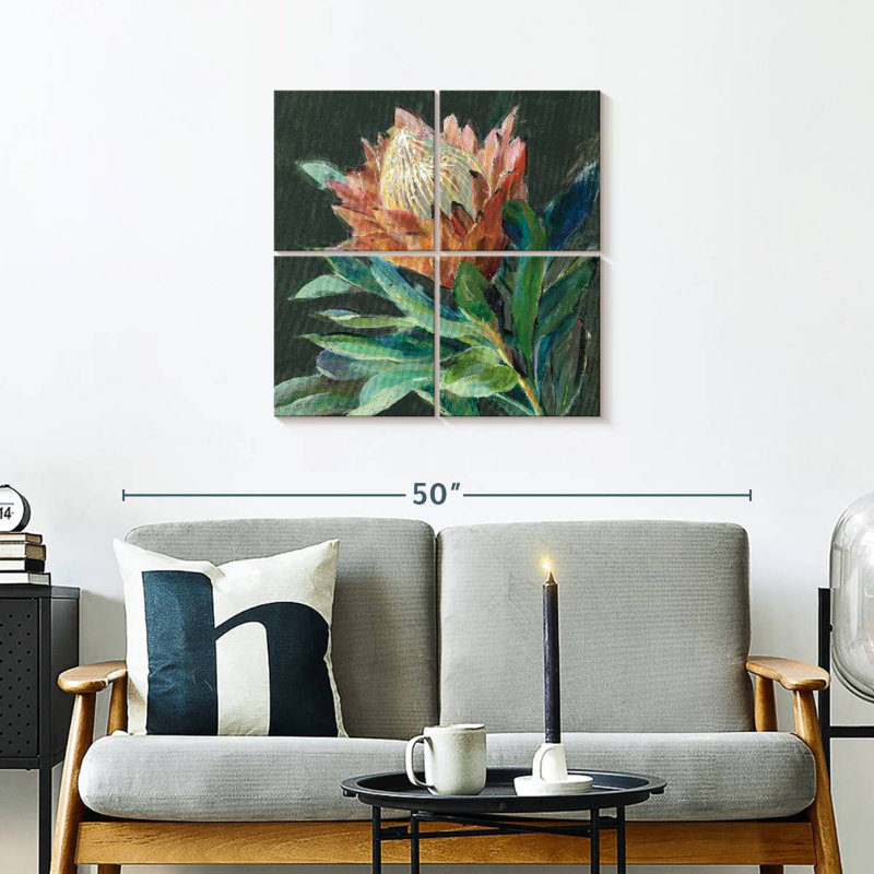 Harnek Deep Protea, H 26 po x l 26 po