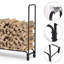 Alyviah 344.9 cm W Metal Log Rack