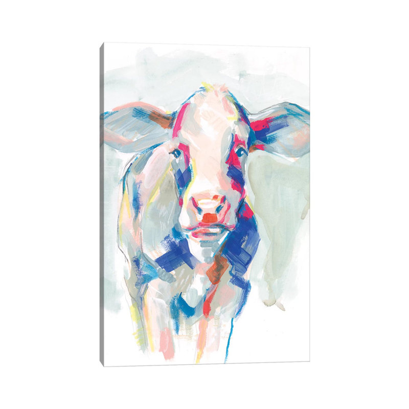 Fluorescent Farm I by Jennifer Paxton Parker - Wrapped Canvas Gallery-Wrapped Canvas Giclée, 20.32 cm H x 30.48 cm W