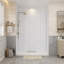 Panneau de douche à surface solide l 60 po x P 36 po x H 84 po, ajustable, installation rapide, épaisseur 0,118 po-115216226