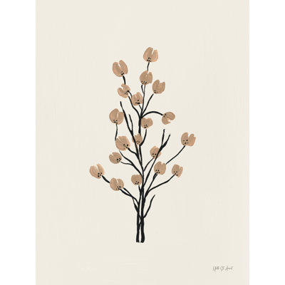 "Petite Floral IV" Print on Canvas by Yvette St. Amant