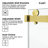 44-49" W X 76" H Frameless Double Sliding Shower Door with 3/8" (10mm) Clear Tempered Glass, Shatter-Resistant Film & Installation Hole Locator-114773375
