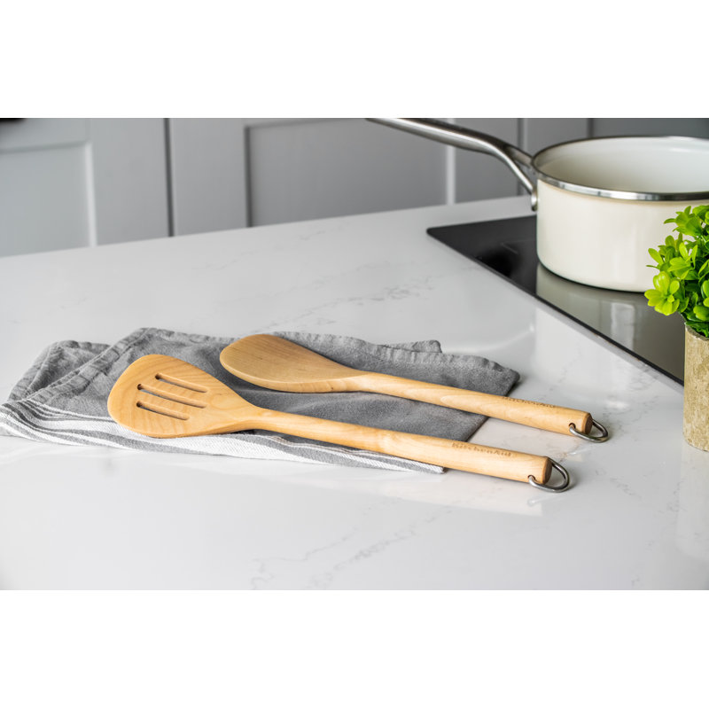 KitchenAid Birchwood Slotted Turner