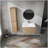 30" Wall-Mounted Bathroom Vanity With Sink and Side Cabinet, Soft Close Doors,00112IMO x 2-00630IMO Combination Cabinet(KD-Packing)-712980223