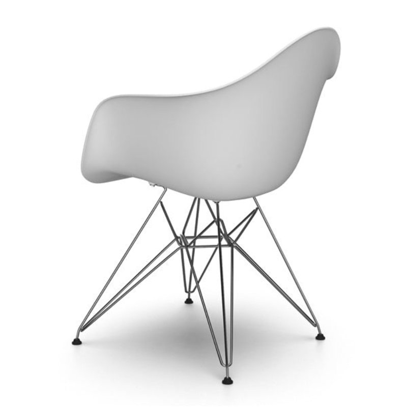 Fauteuil seau Marseille, Blanc