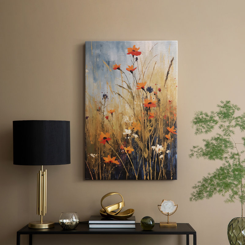 FLORAL Series DCCDXIV - Cavas de galerie sur mesure, H 27 po x l 18 po