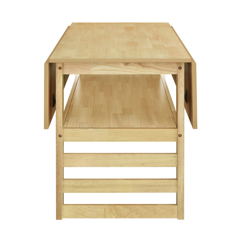 Ensemble de salle à manger extensible 47,2 po Modern, Naturel