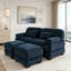 Canapé modulaire en U avec 2 repose-pieds Cloud Couch-108516644-108516690