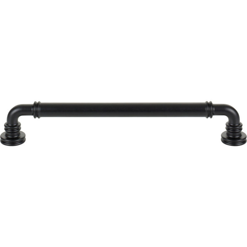 Cranford Bar Pull, Flat Black, 7 9/16" Center to Center