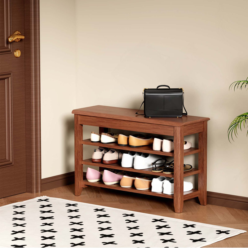 Banc à langer réglable en bois massif pour chambre à coucher et couloir, H 21,26 po x l 31,5 po x P 11,9 po