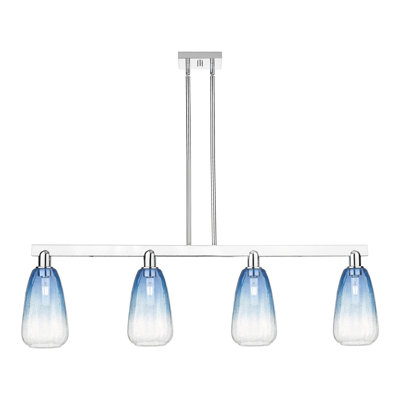 Glossop - 4 Light Stem Hung Island Light