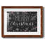 Tableau noir «Merry Christmas» - impression d'un seul cadre-420495822-420495817