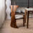 Beige Solid back side Chair(Set of 2)