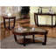 Table de bout cerisier foncé 1 pièce