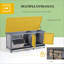 Wooden Pet House,Small Animal Cage Rabbit Hutch