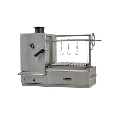 46″ Infinity Argentine Built-in Grill DuoFire with Charcoal Oven/ Smoker