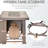 50,000 42" Fire Desk, -Effect Surface, Ceramic Tabletop, Steel Base, Lid, Lava Rocks, - Cover, , Grey Propane Table Side Prominence, Flame, Beautification, Oilblocking