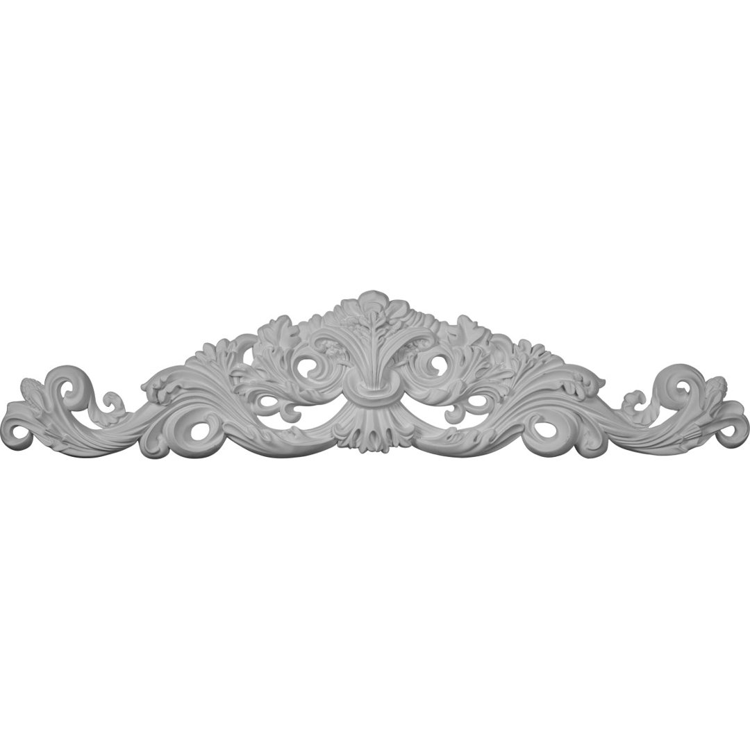 Harvest 7.875'' H x 35.75'' W x 1.625'' D Urethane Onlay Scroll Ekena Millwork