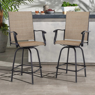 30" Patio Bar Stool by Red Barrel Studio