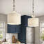Luminaire suspendu tambour 1 lumière Berrin