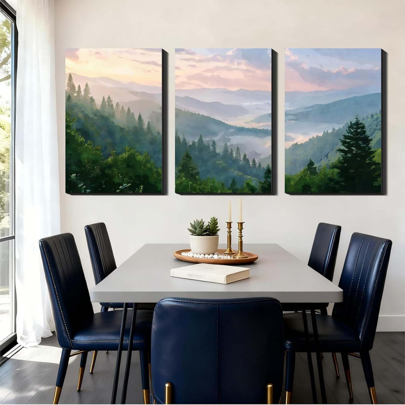3 Piece Wrapped Canvas Wall Art