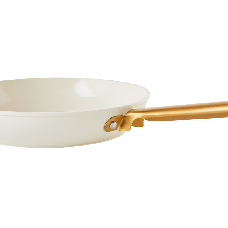 Set of 3 Frying Pans ELITE PRO, Off White