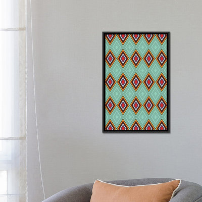 Tribal X par Susana Paz - Impression sur toile tendue sur châssis