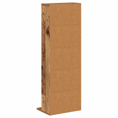 Engineered Wood 97.5cm H Media Shelves