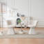 Fauteuil d'appoint rembourré pivotant à 360 °-1764008647