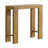 Solid Wood 36" Small Console Table, Oak-1635374252-1635374249