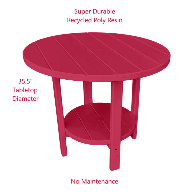 Table de salle à manger Kleinman, Brun foncé