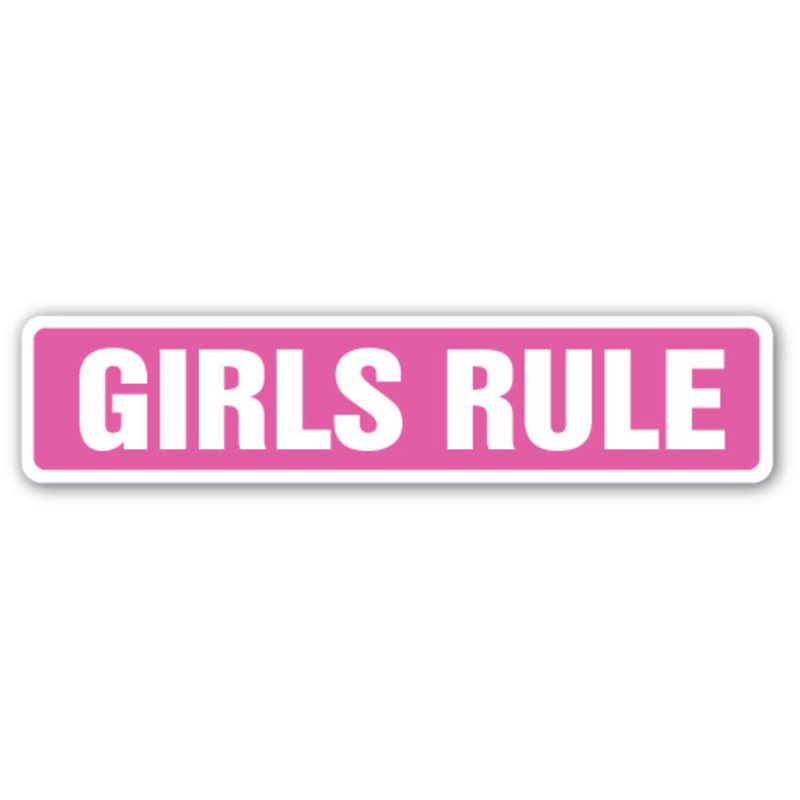 Filles règle de l’autonomisation des femmes adolescents de 18 pouces de large