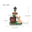 Décoration de jardin pour chien Corgi assis