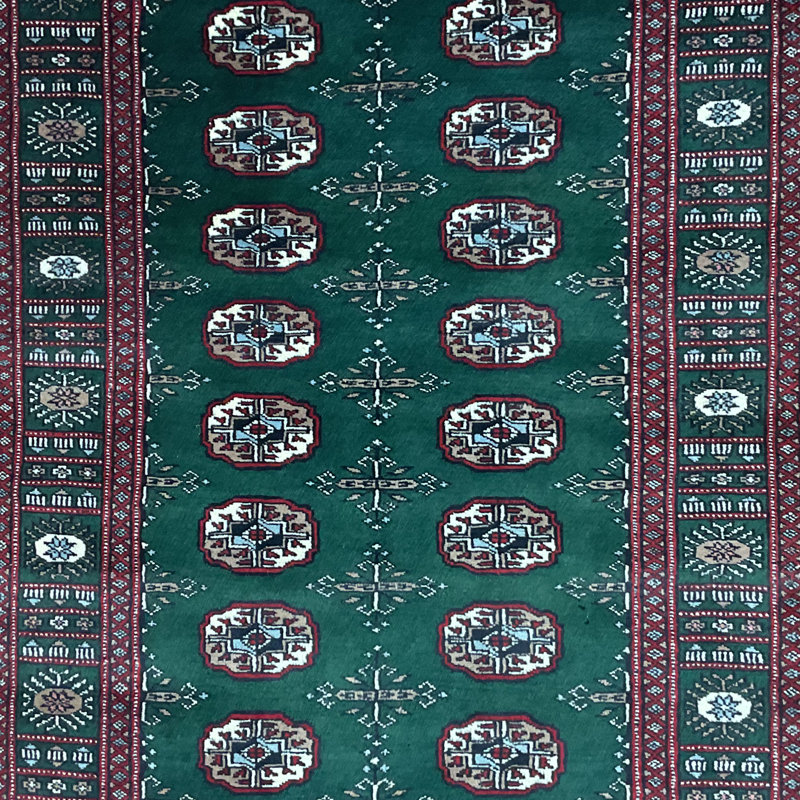 Tapis en laine Bokhara fabriqué à la main