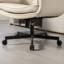 Fauteuil en croix avec siège pivotant à 360 degrés et réglable, siège en cuir de polyuréthane, siège confortable et stable, animal de compagnie, bureau à 6 vitesses, siège à bascule doux, amovible,-1226648138
