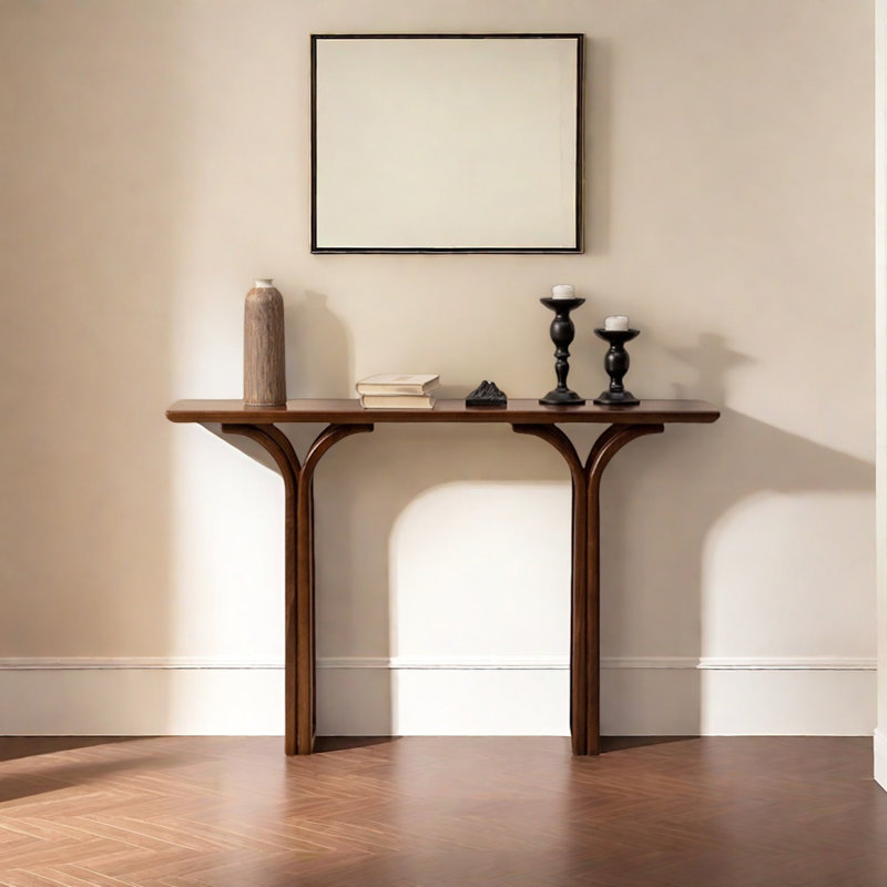 Console Modern Minimalist Art, Noir, noir, noir, noir, H 29,53 po x l 31,5 po x P 11,81 po