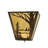 Rustic Lodge Flush Mounted Sconce